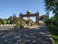 city Ã¢â¬â¹Ã¢â¬â¹gate with Islamic architecture located in the territory of Indonesia